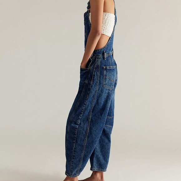 We The Free Good Luck Barrel Overalls - Picture 3 of 8